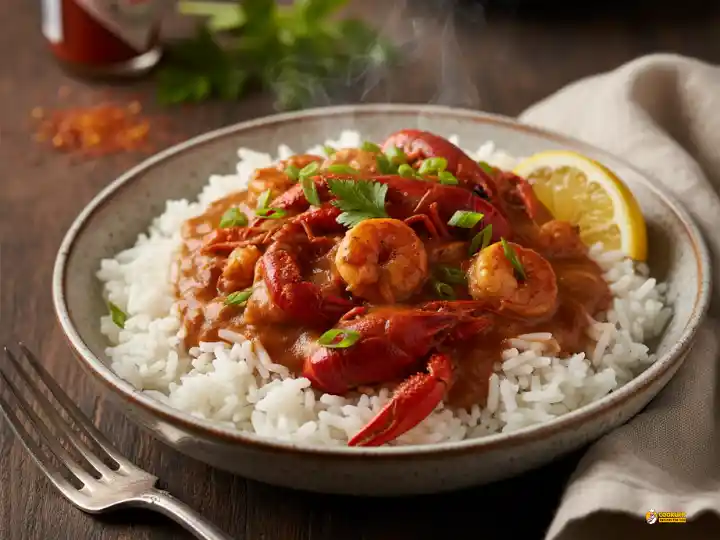 cajun ninja crawfish etouffee