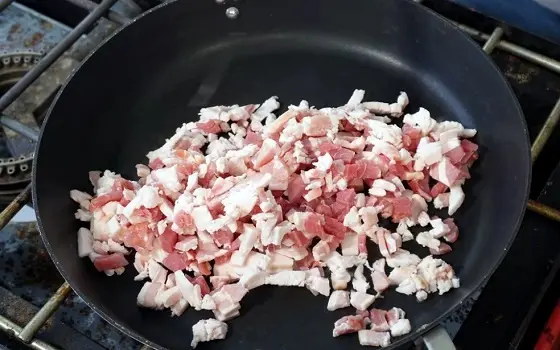 Preheat and Cook the Bacon