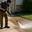 concrete cleaning