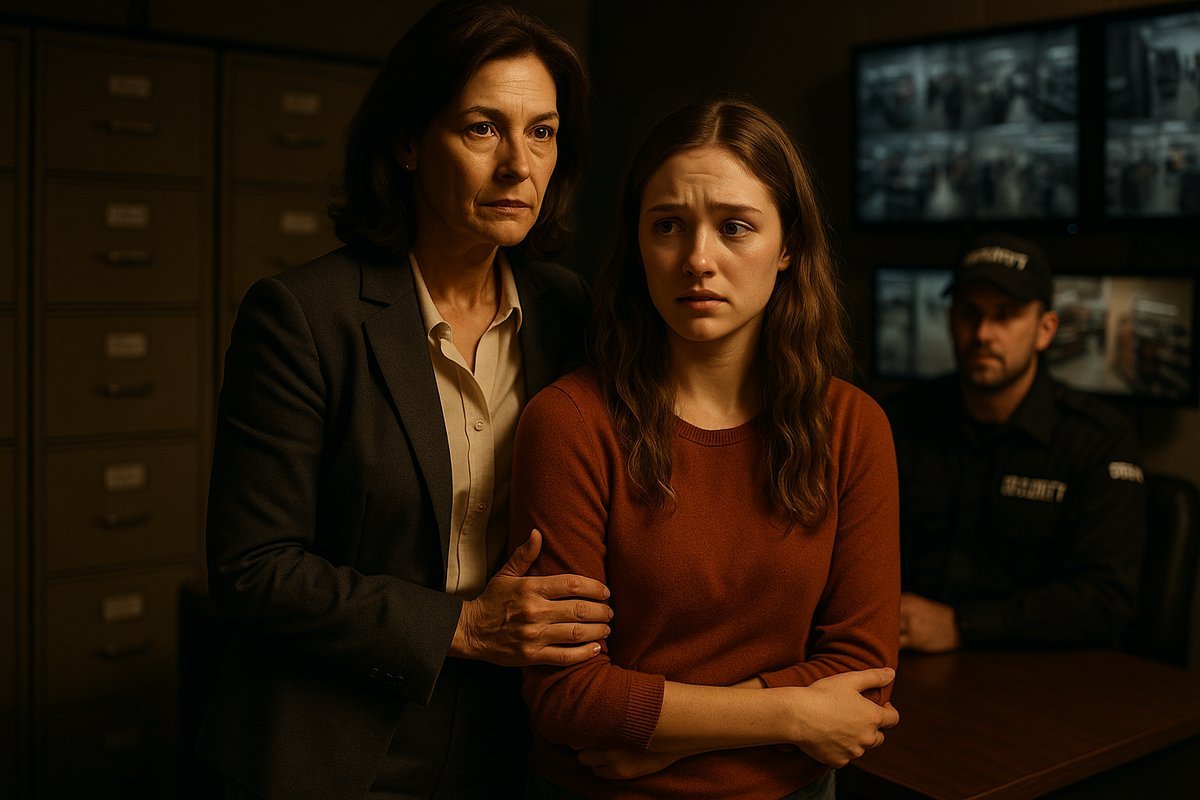 stepmom to the rescue shoplyfter